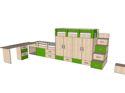 Asymetrická palanda se schůdky - 68 040 Kč