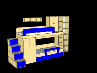 Lehce asymetrická palanda 64 140 Kč