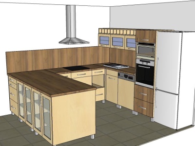 Kuchyň do tvaru U - 139 000 Kč