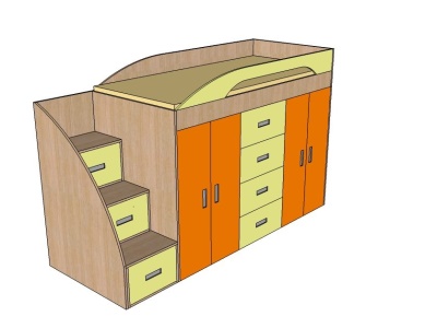 Patrová postel, 40 200 Kč